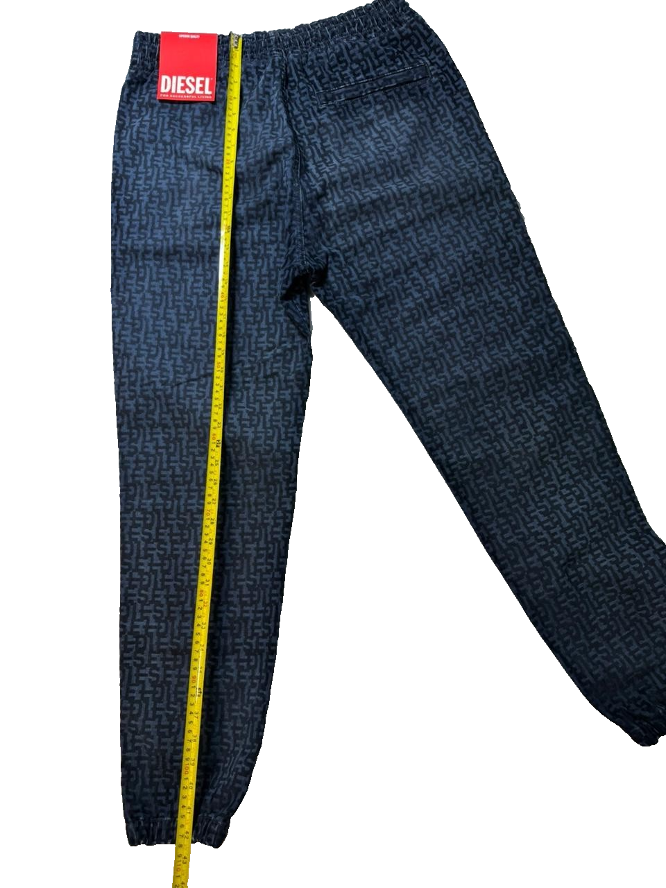Diesel D-Lab Tapered Fit Regular Waist Coated Joggjeans | L | Unisex