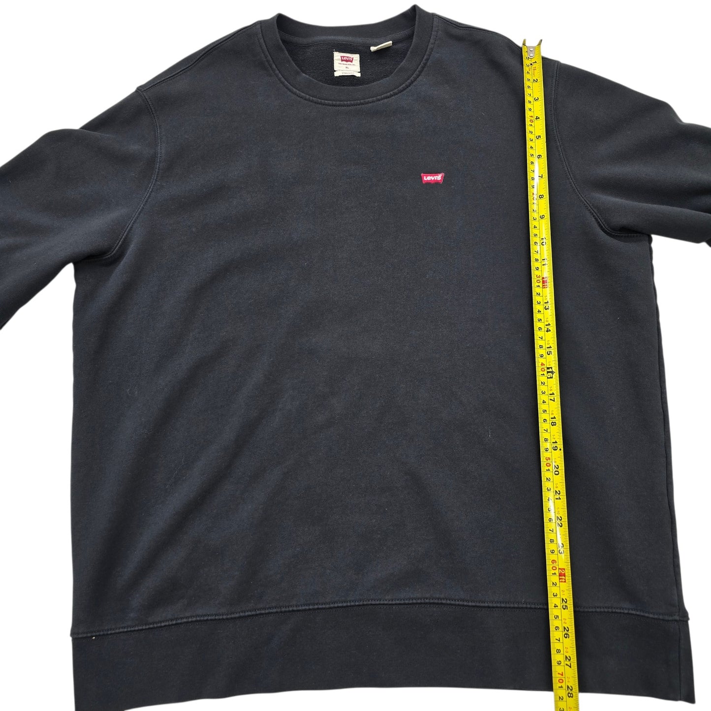 Levi's Men's Black Crewneck Sweatshirt XL