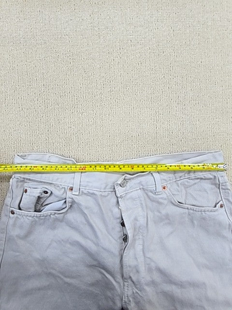 Levi's 511 Men's White Straight Denim Jeans Size 40 Regular