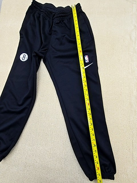 Nike Men's Black Dri-FIT Brooklyn Nets Sweatpants Size M