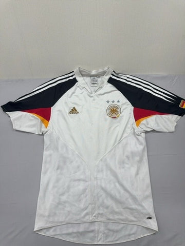 Adidas Germany National Team Jersey White Men's Size L Climatelite