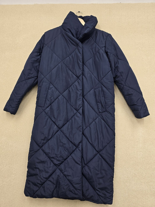 French Connection Women's Navy Coat – Size XS, Puffer