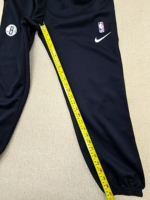 Nike Men's Black Dri-FIT Brooklyn Nets Sweatpants Size M