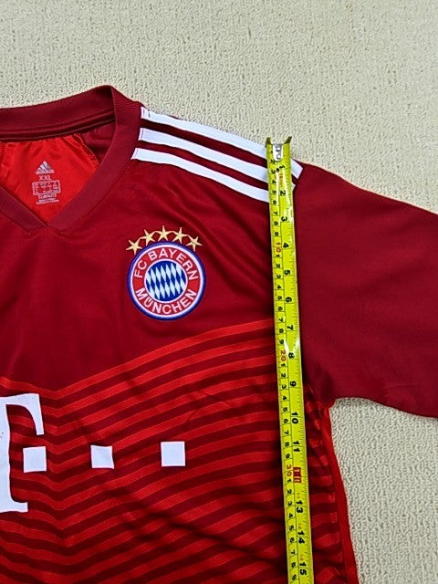 Adidas Unisex Red Climacool Soccer Jersey XXL Short Sleeve