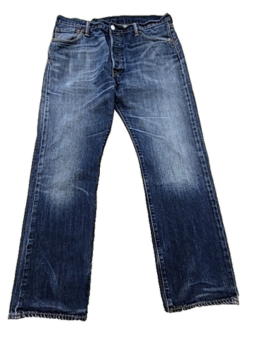 Levi's Men's 501 Straight Medium Blue Jeans 36x30
