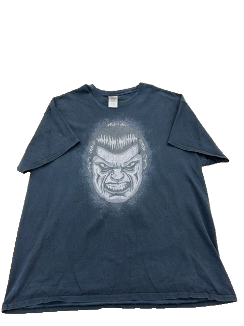 Gildan Unisex Navy Festival T-Shirt XL 100% Cotton Crewneck