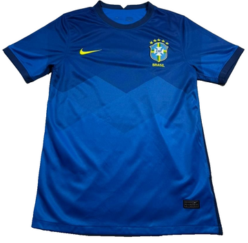 Nike Brazil 2020 Away Vapor Match Ss Jersey - Size M