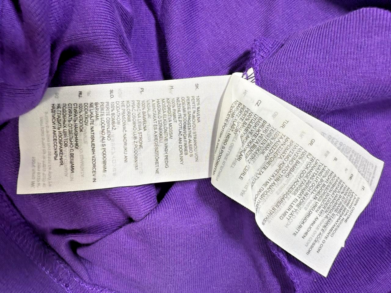 G-Star Raw Estes Violet Printed Men's T-Shirt - Size XL Slim Fit