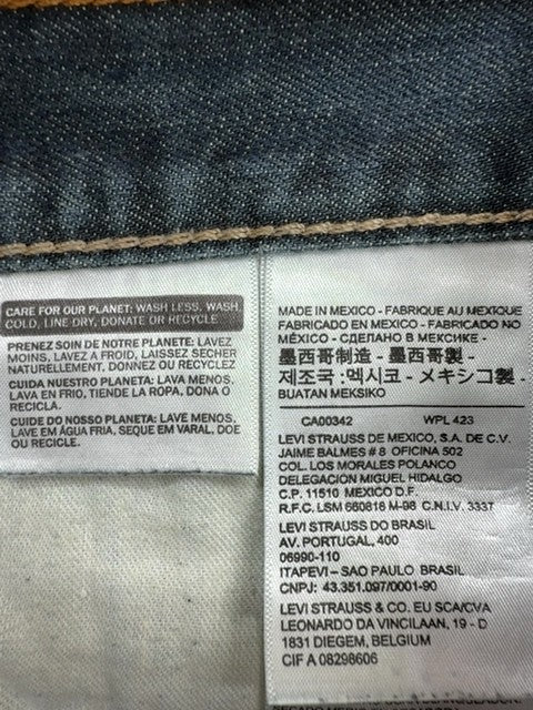 Levi's Men Blue Jeans size 36X32 product image 5