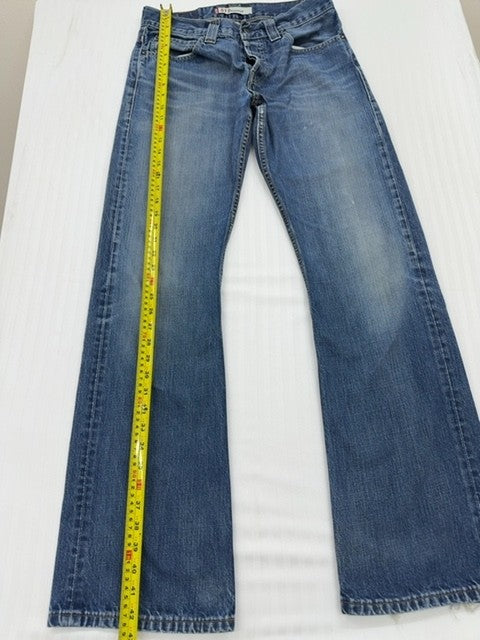 Levi's Men's Medium Blue Vintage Bootcut 512 Jeans 31x34