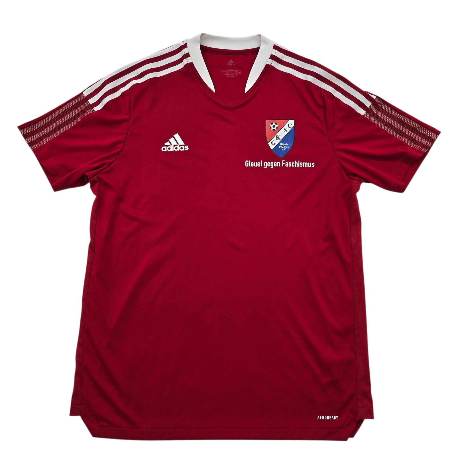 Adidas Men Red T-Shirt size L product image 1