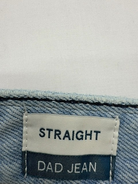 Tommy Jeans Boys Light Blue Straight Dad Jeans Size 36/30 5-Pocket