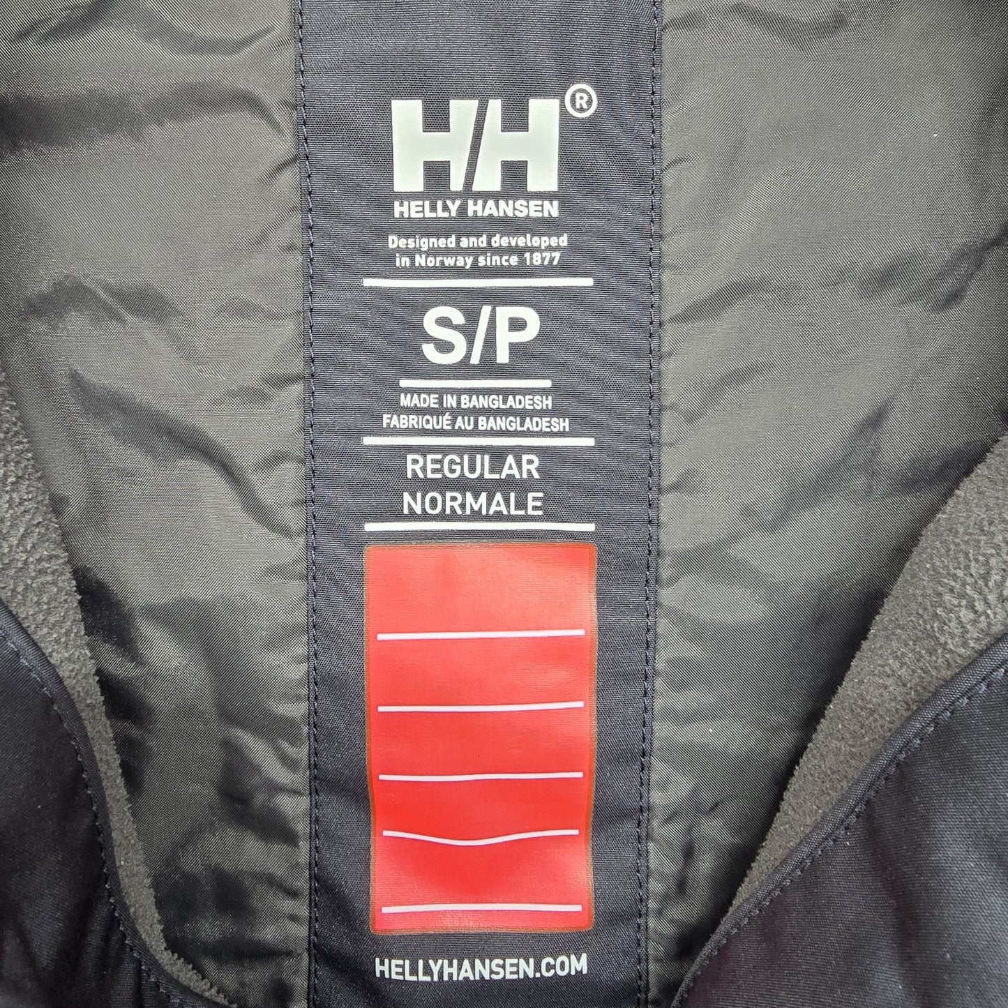 Helly Hansen Men's Black Waterproof Rain Jacket Size S/P