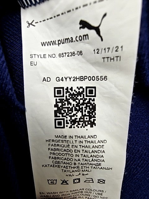 Puma Men's Navy Quarter-Zip Luminest Training Top XL