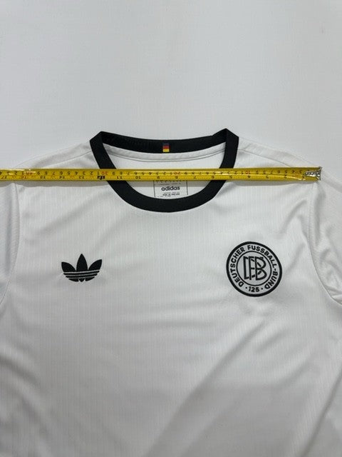 Adidas Boys White Ringer T-Shirt Size S Regular Fit Lightweight