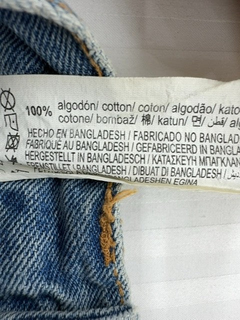 Pull&Bear Women Blue Jeans size 6 product image 4