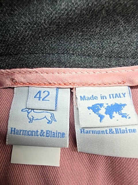 Harmont & Blaine Light Pink Cotton Gabardine Tapered Pants IT 42 Men