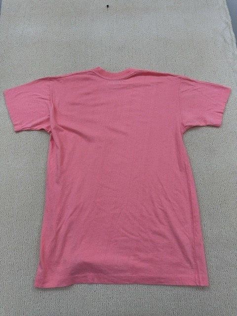 Unverified Brand Unisex Pink T-Shirt – Size L, Short Sleeve, Crew Neck