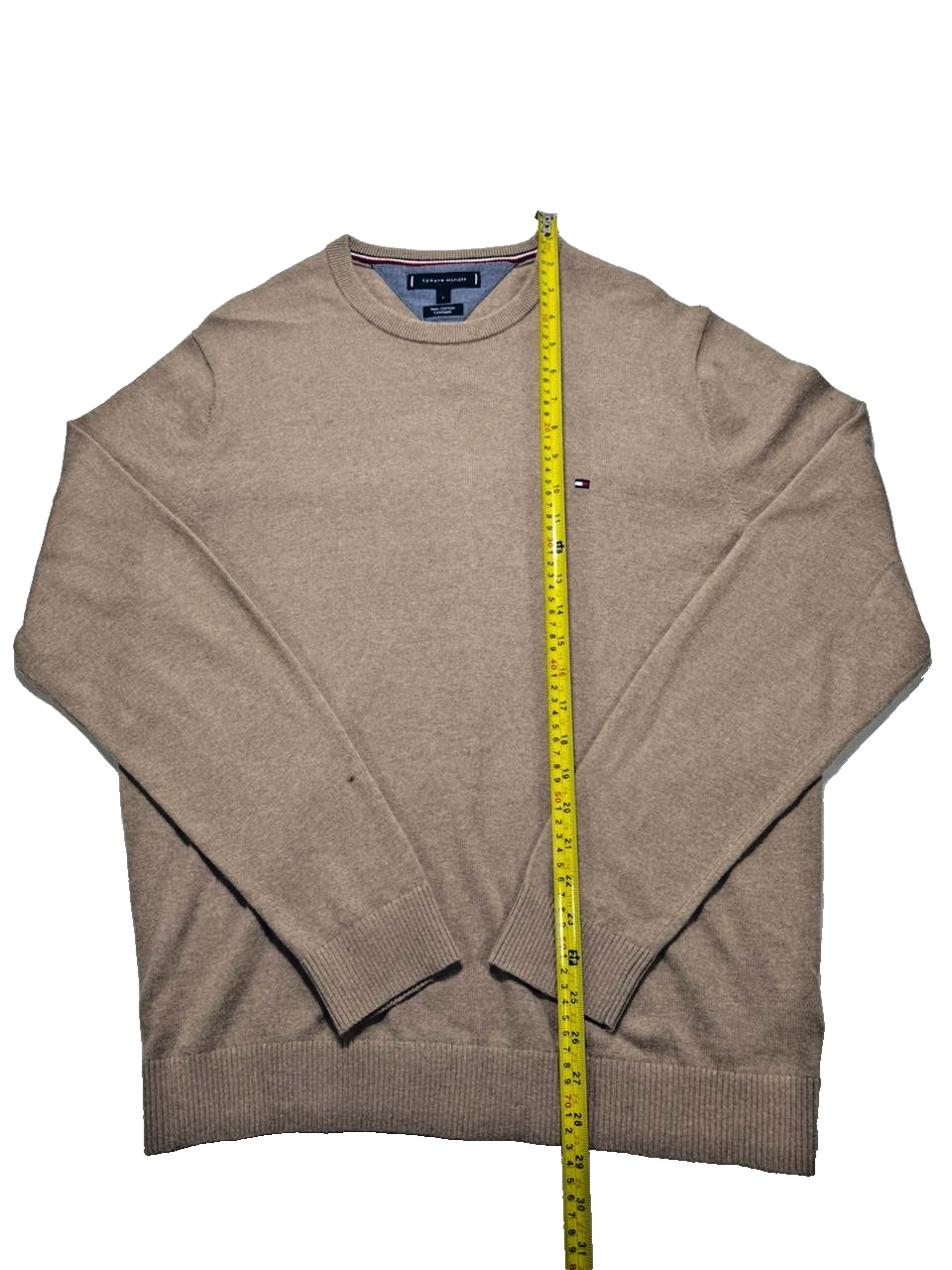 Tomm Hilfiger Pima Cotton Cashmer Light Brown