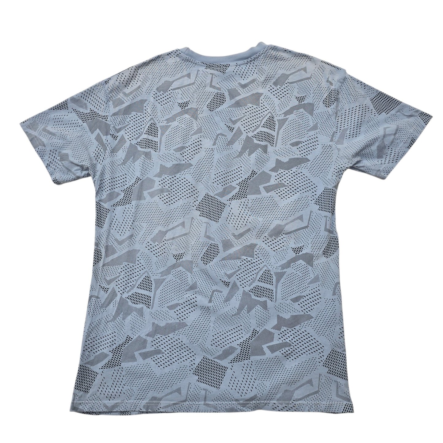 Ralph Lauren Men's Light Blue Big & Tall Geometric T-Shirt XL
