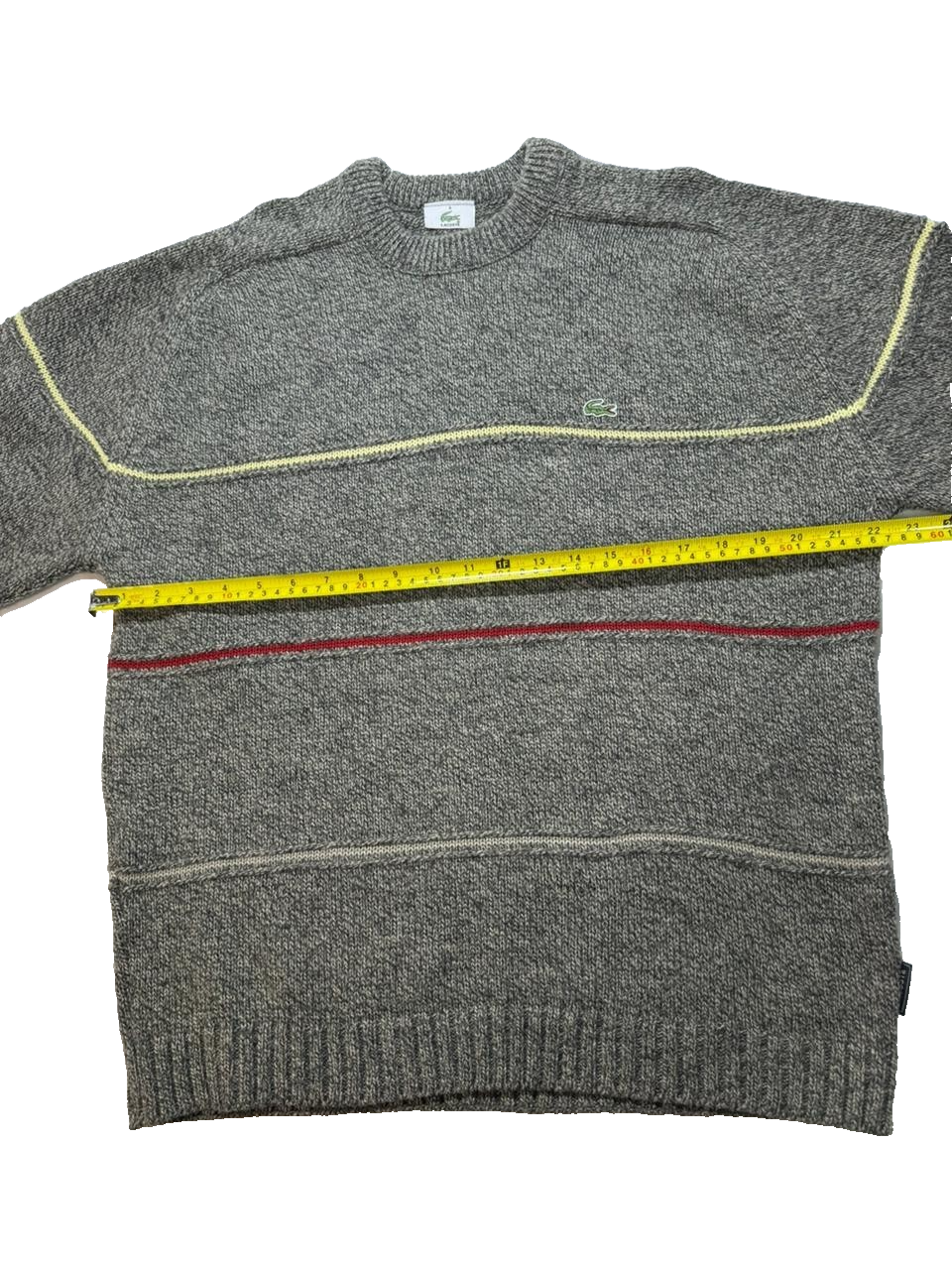 Lacoste Grey Knitted Sweater - Men