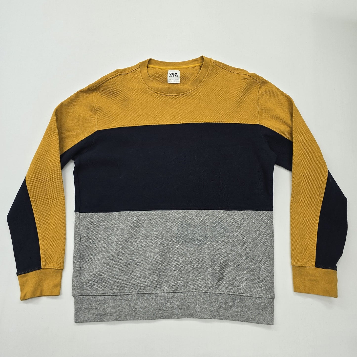 Zara Men Black Sweatshirt size L product image 1