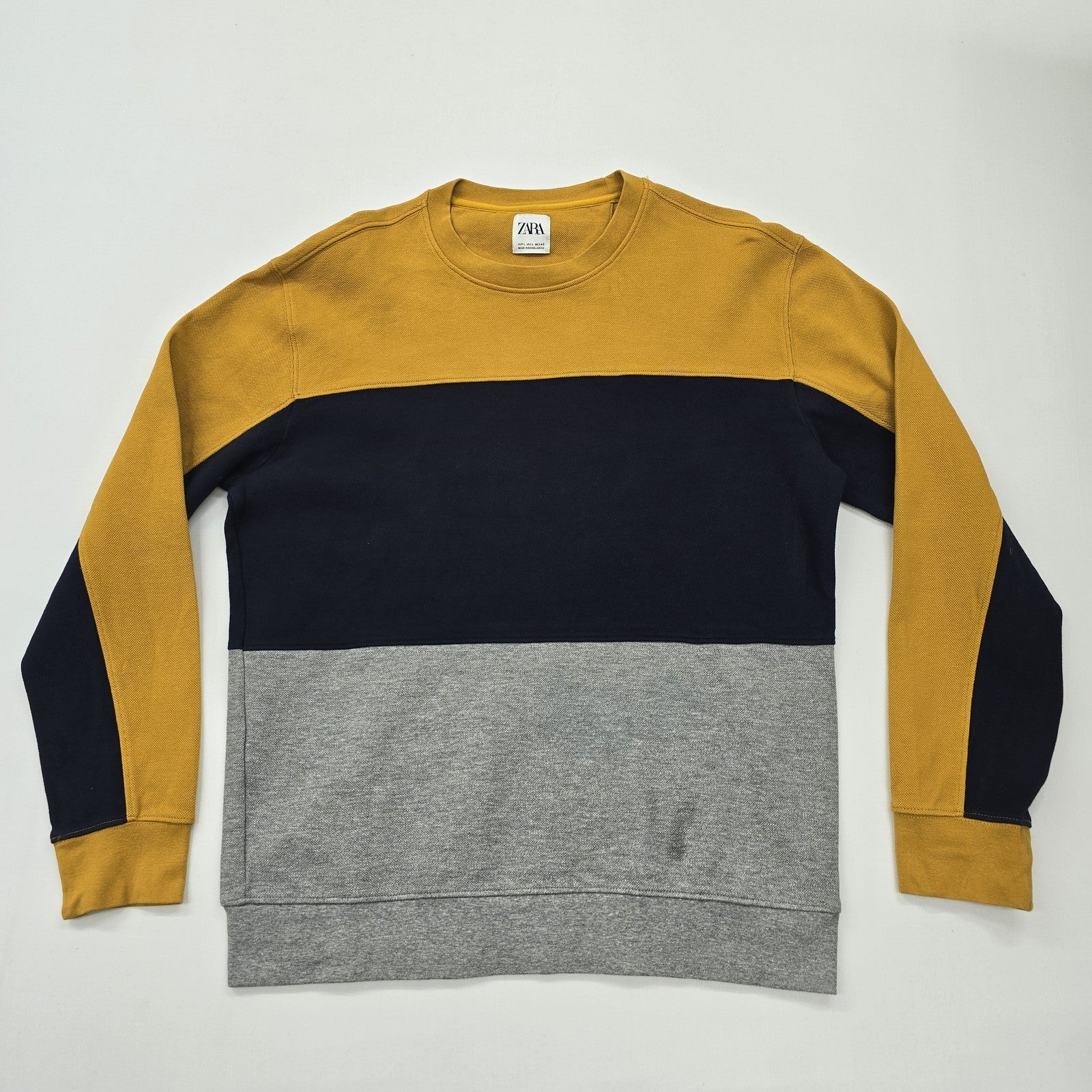 Zara Men Black Sweatshirt size L product image 1