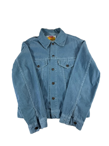 Levi's White Levi's Men's Corduroy Jacket Blue Size L
