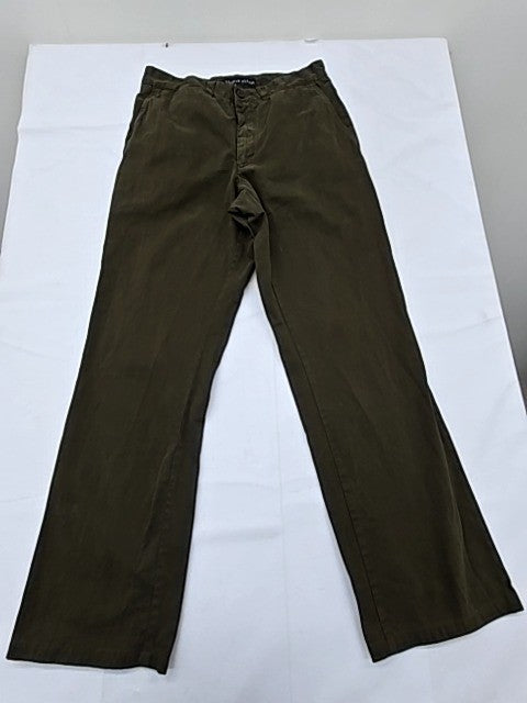 Tommy Hilfiger Men's Green Chinos – Size S, Cotton