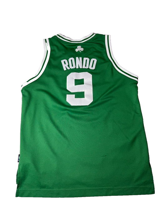 Adidas Men's Green Jersey – Size L, Boston Celtics Rajon Rondo – Ref 2D777