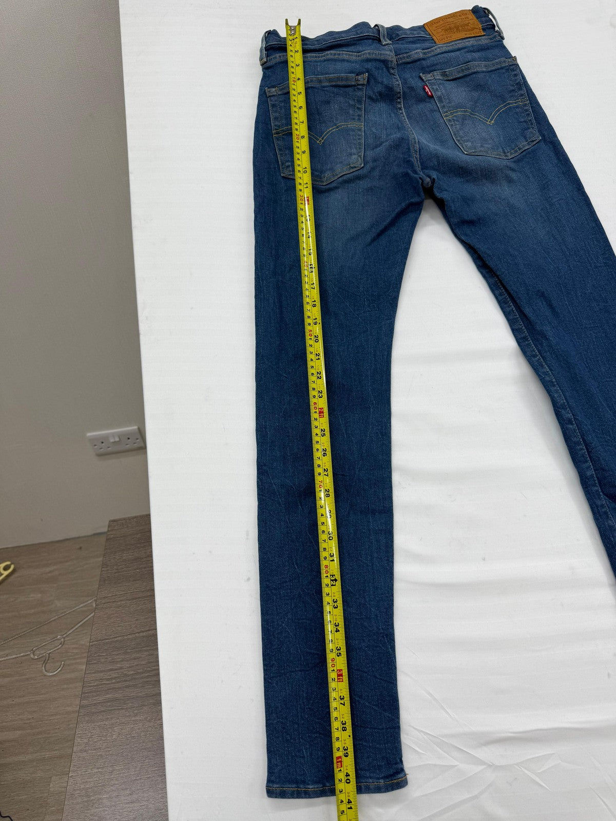 Levi's 510 Skinny Jeans Men W30 L32 Blue Denim