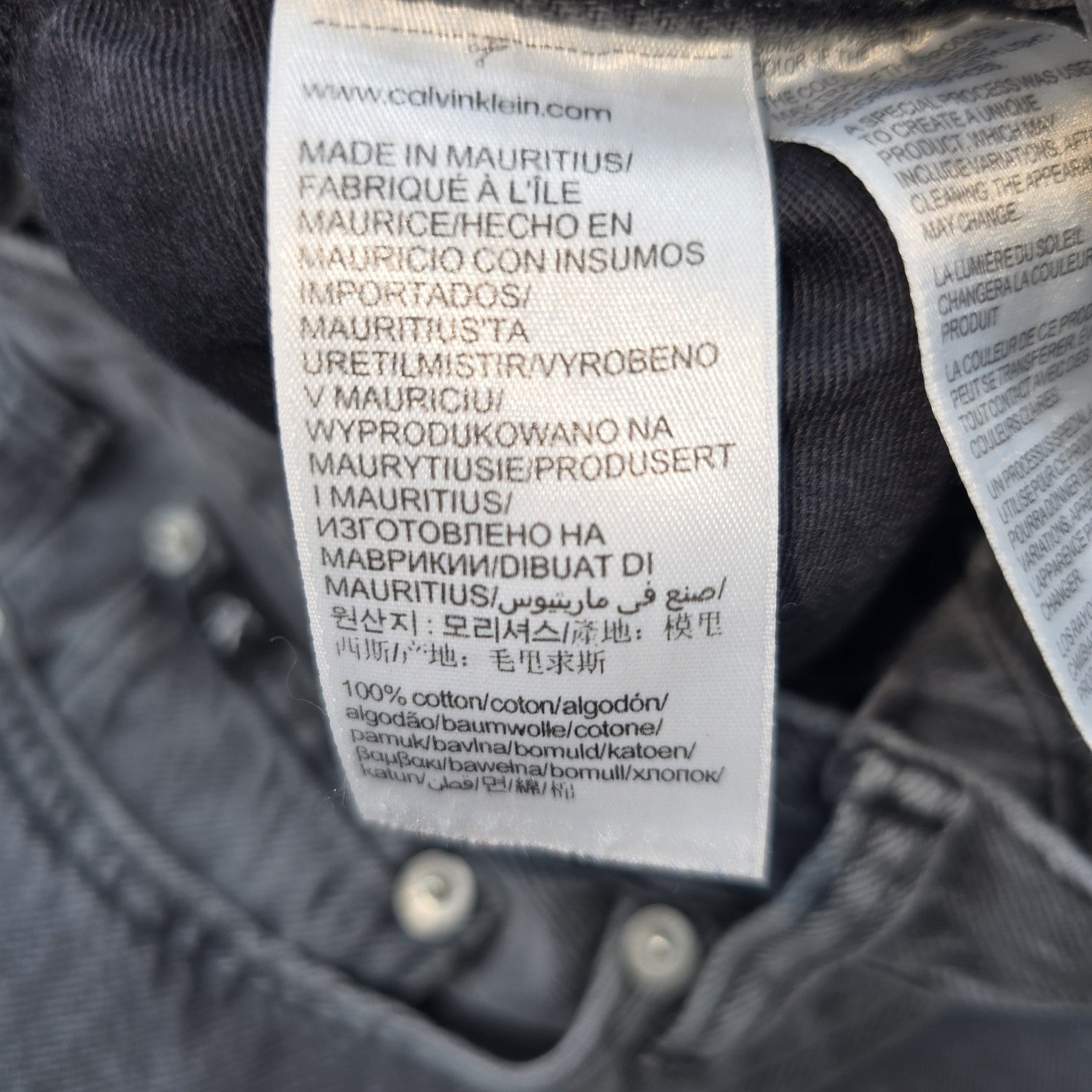 Calvin Klein Jeans Men Black Jeans size W32 product image 10