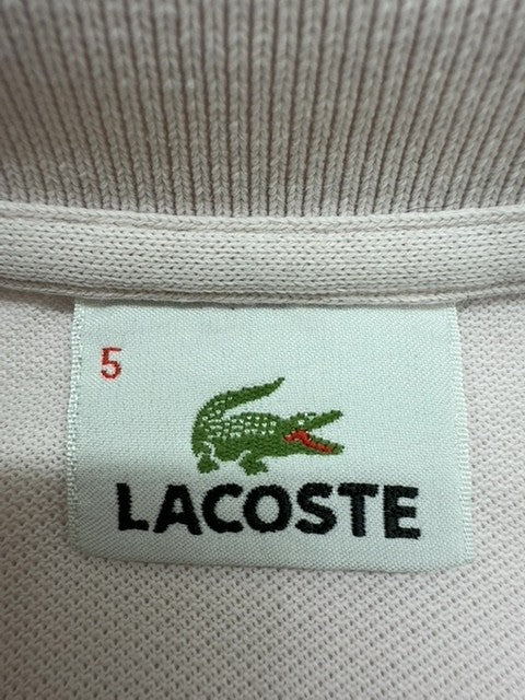 Lacoste Men Gray Polo Shirt size 5 product image 4