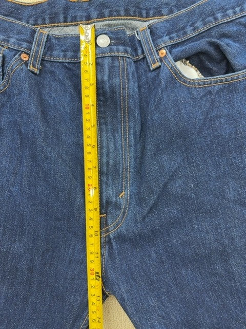 Levi's Men's Blue 505 Regular Fit Jeans 40x32
