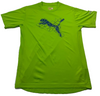 Puma Men's Multicolor T-Shirt – Size S, Neon Performance With Log, Graphic