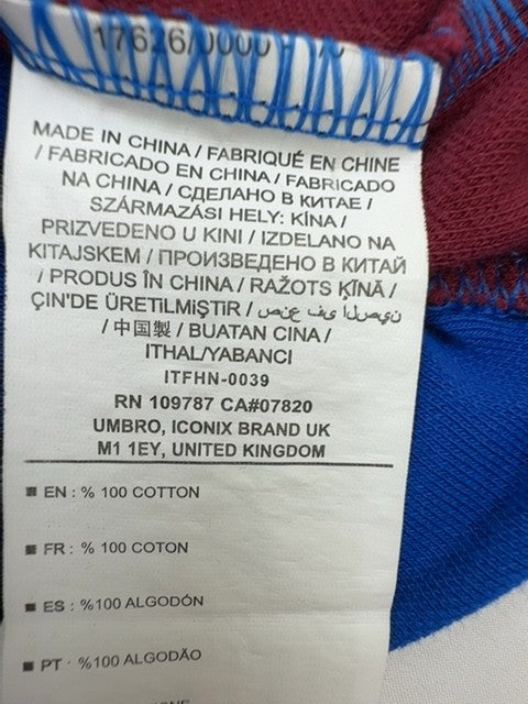 Umbro Boys Blue Polo Shirt size S product image 4