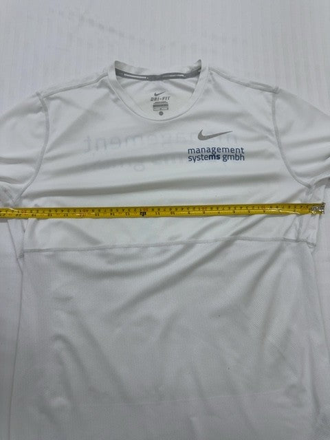 Nike Men's Dri-FIT White T-Shirt Size S