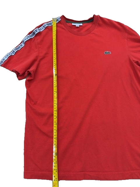 Lacoste Men Red T-Shirt size L product image 6