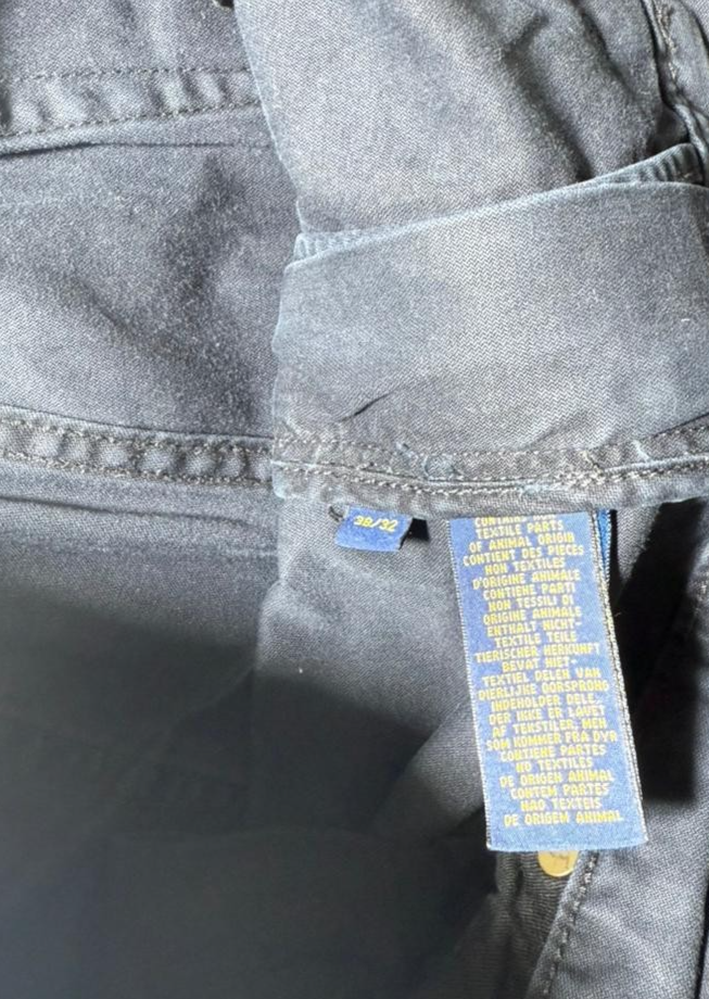 Chino Pants Men's Navy Stretch Blue Twill 5-Pocket | 38
