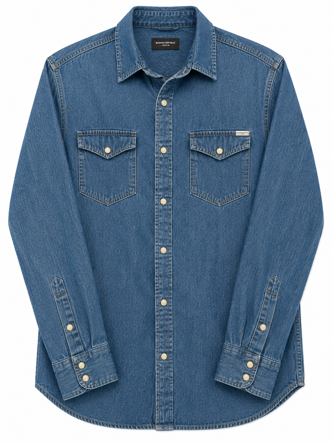 Jack & Jones Men Blue Shirt size M product image 2