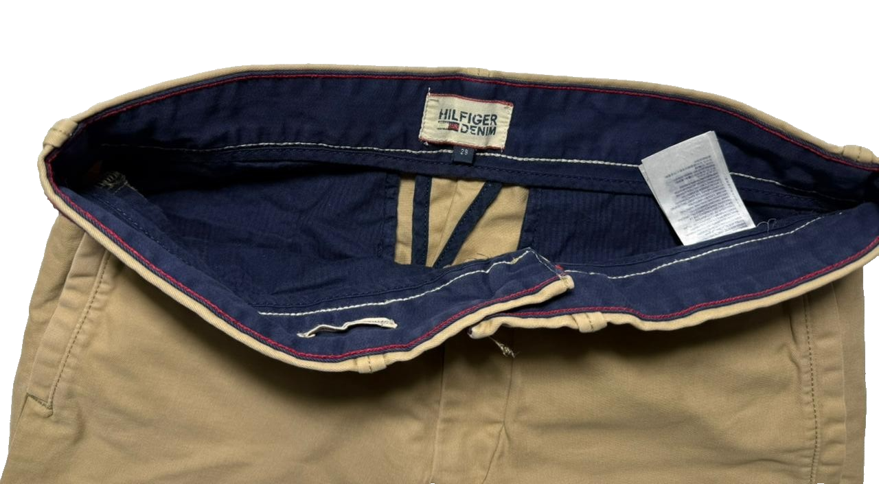 Men's Tommy Hilfiger Chino Shorts Cotton Casual Summer Wear Size 29