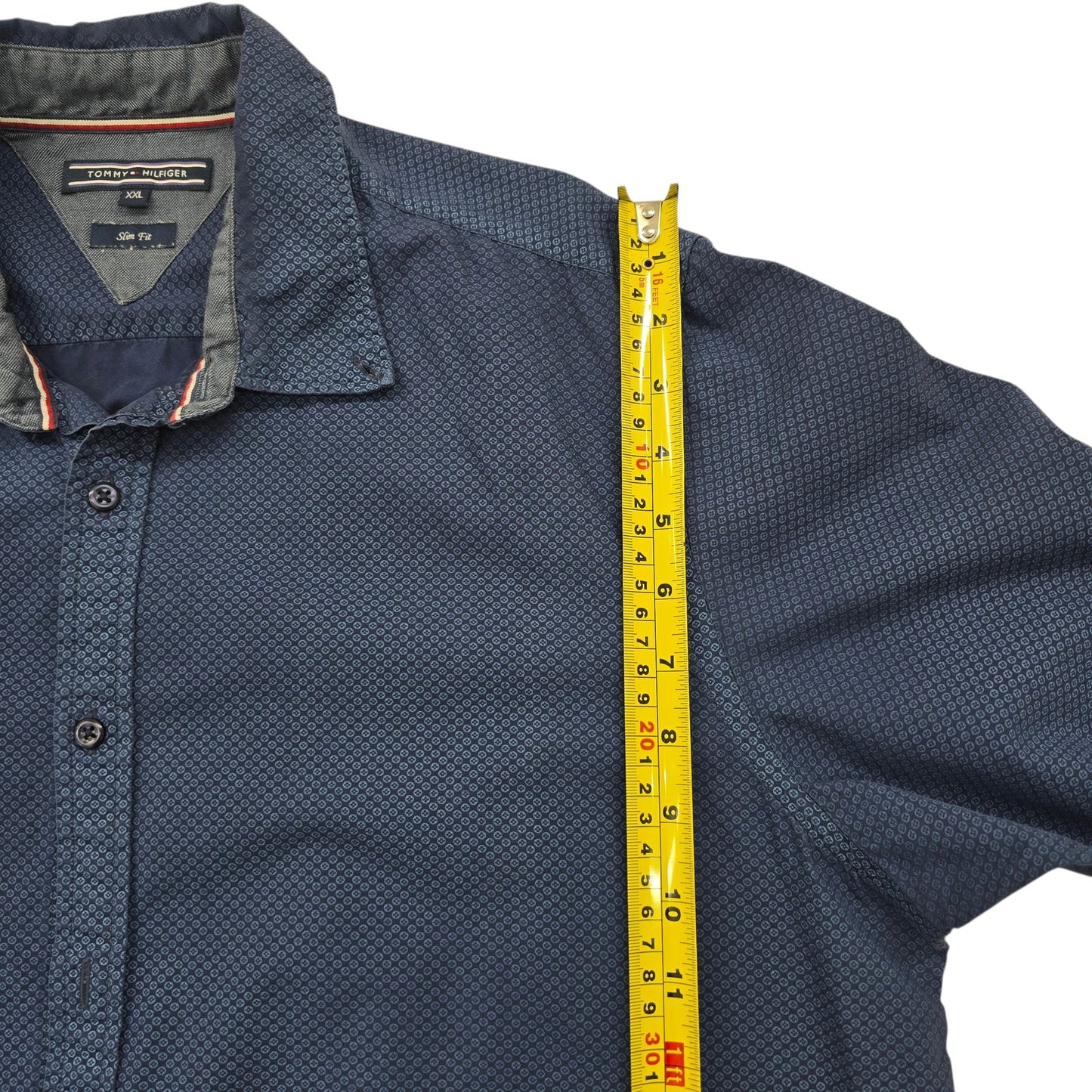 Tommy Hilfiger Men Navy Shirt size XXL product image 6