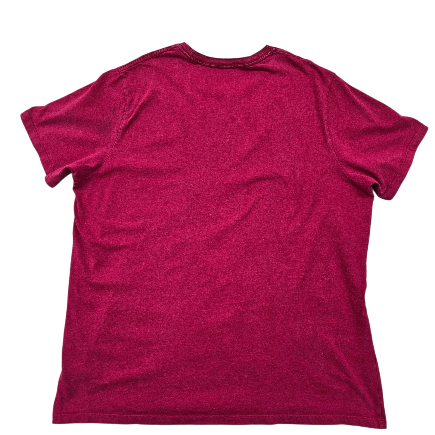 Levi's Men's Maroon Crew Neck T-Shirt Size XL