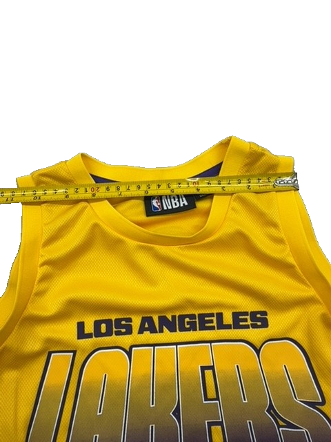 NBA Los Angeles Lakers Youth Yellow Tank Top Size 12-13 Youth