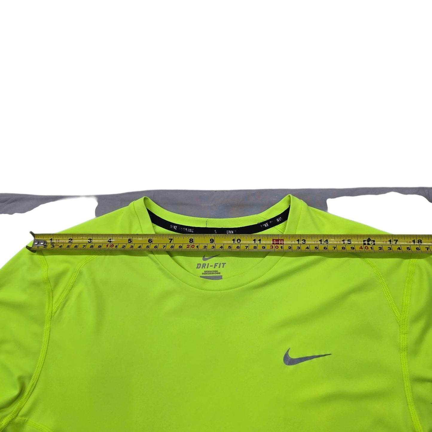 Nike Men's Dri-FIT Light Green Running T-Shirt Size L