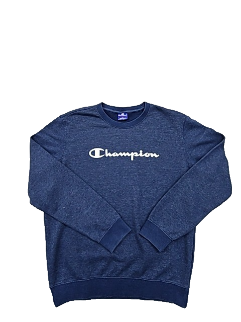 Champion Navy Crewneck Sweatshirt Men's Size M Cotton