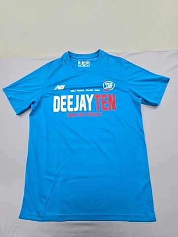 New Balance Men's Blue Graphic T-Shirt M Athletic NB DRY