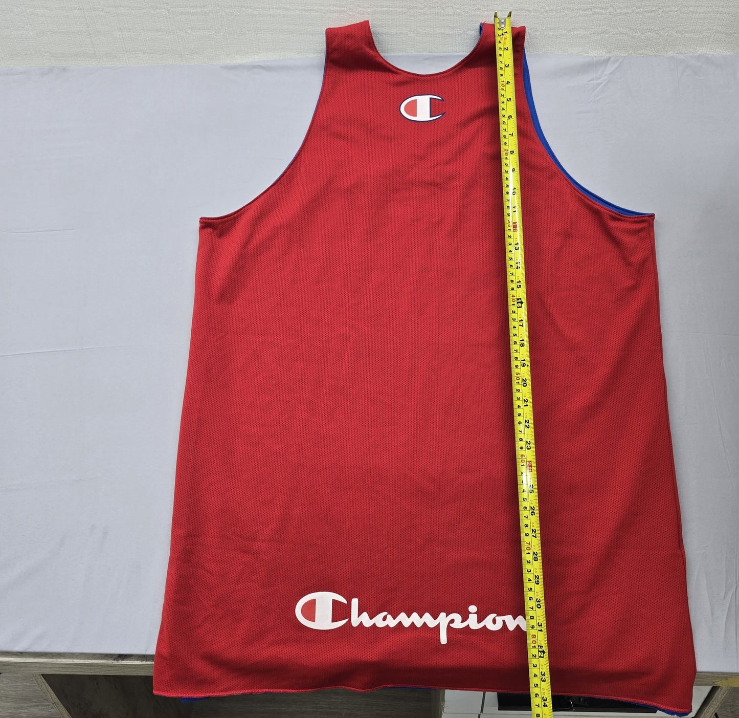 Champion Men's Red Italy Basketball Jersey Tank XXXXL