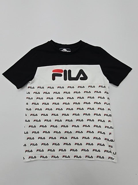 Fila Boys Black T-Shirt size 13-15 product image 1