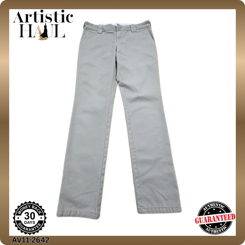 Dickies Men's Gray 874 Work Pants W32 L34 Classic Fit